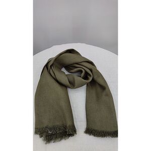 Quince Women Green Scarves One Size